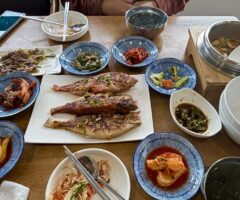 海軍の司令部があった街 トンヨン名物はちみつパン 新鮮な海鮮韓食 – トンヨン旅行③